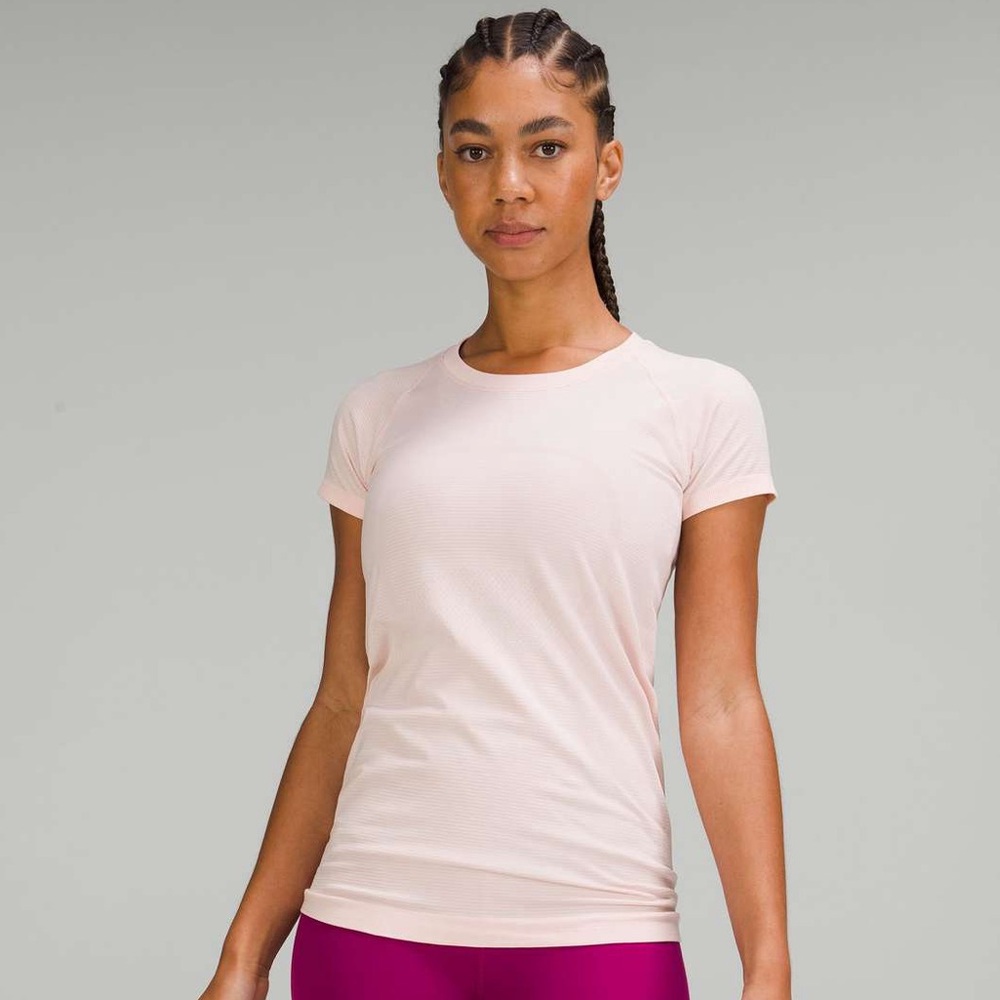 Strawberry Milkshake Lululemon Swiftly Tech Tee